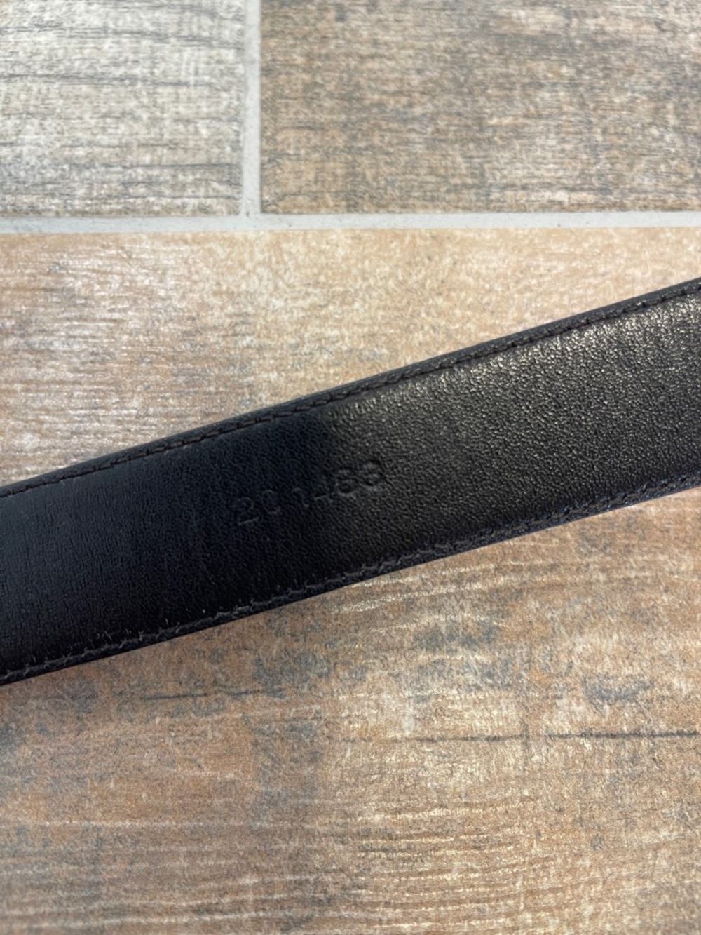 Prada Red Leather Belt with Buckle Small - Picture 6 of 9